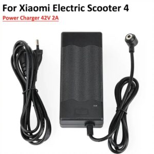 Charger Adaptateur pour Xiaomi, Scooter électrique 4 Pro, 4 Lite, Pièces de chargeur de batterie 42V, trottinette Xiaomi Pro 4.