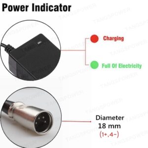 Chargeur 42V 2A pour vélo